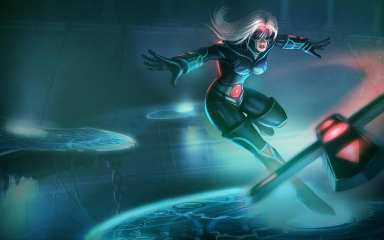 Sivir Kẻ thù đứng với nhau sẽ mất rất nhiều máu mà không hiểu